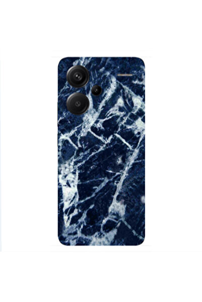 Other Xiaomi Redmi Note 13 Pro+ 5G Marble Cracked Purple Transparent Silicone...