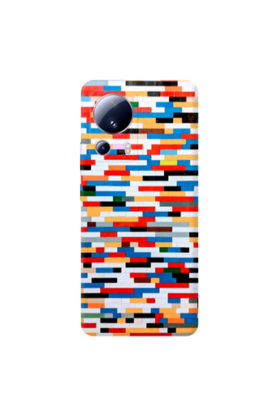 Other Xiaomi Mi 13 Lite Color chart Transparent Silicone TPU Θήκη