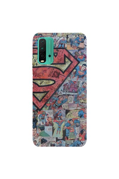 Other Xiaomi Redmi 9T Superman galaxy Transparent Silicone TPU Θήκη