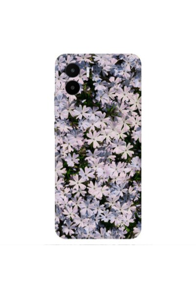 Other Xiaomi REDMI A2 Flowers white Transparent Silicone TPU Θήκη