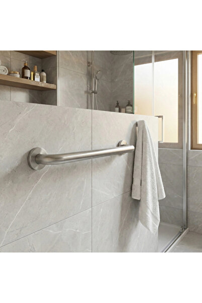 ÇELİK BANYO ENG-0002 - SABİT DÜZ TUTAMAK Q32 30 CM