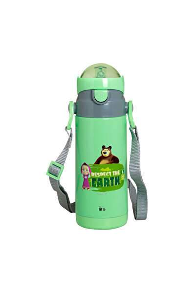 Ecolife Παιδικό Θερμός 'Μάσα - Σεβαστείτε τη Γη' 400ML (μέντα)