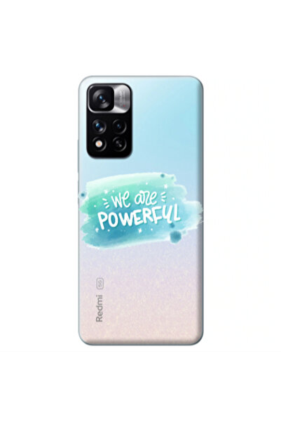 Other Xiaomi Redmi Note 11 Pro 5G We are Powerful Transparent Silicone TPU Θήκη