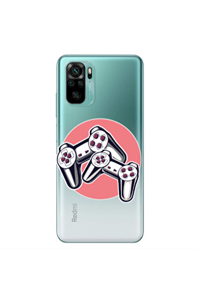 Other Xiaomi Redmi Note 10S Retro Joysticks Transparent Silicone TPU Θήκη