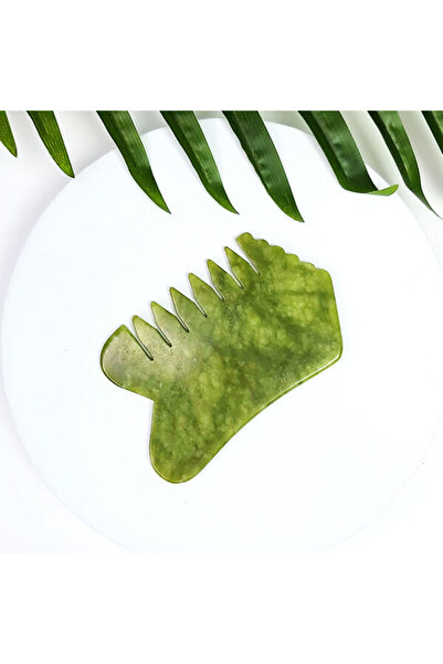 YEYE Made In Nature Pieptene Gua Sha pentru masajul capului, feței și corpulu...