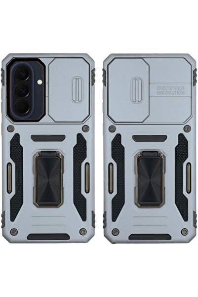 Other Θήκη Ring Armor Camshield Sonique Samsung Galaxy A57 5G Γκρι