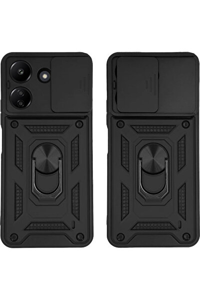 Other Sonique Πίσω Κάλυμμα Σιλικόνης / Πλαστικό Μαύρο (Redmi 13C 4G / Poco C6...