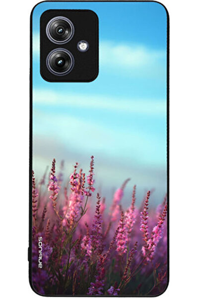 Other Σονίκ Σιλικόνης Λιλά Πίσω Θήκη (Moto G54)