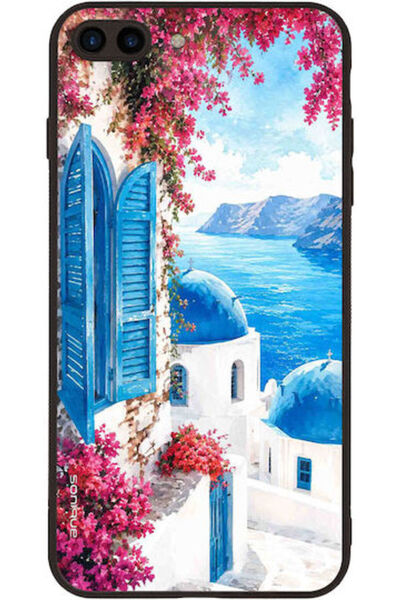 Other Σονίκ Σιλικόνης Ανοιχτό Μπλε Πίσω Κάλυμμα για iPhone 8/7 Plus