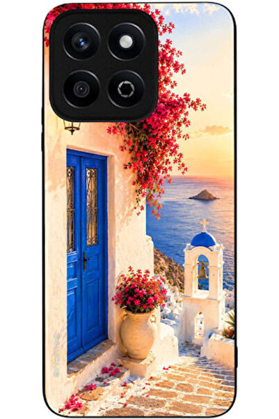Other Σονίκ Σειρά Μούζας Ελληνικών Νησιών Θήκη Honor X7c Ηλιοβασίλεμα Σαντορίνης
