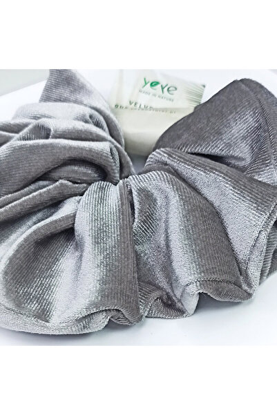 YEYE Made In Nature Elastic de păr YEYE VELVET XXL Gri