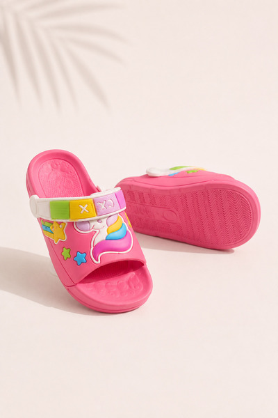 DİAMOND OUTLET Children's Eva Slippers Non-Slip Lightweight Daily Summer Beac...