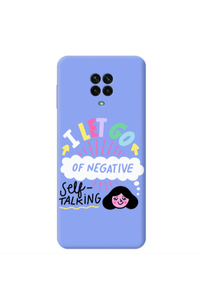 Other Xiaomi Redmi Note 9 Pro Let go Self talking Light Purple Colored Silico...
