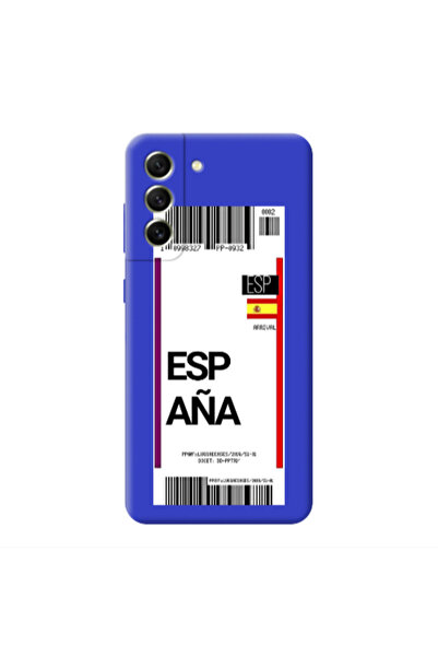 Other Samsung S21 Espana Arrival Blue Colored Silicone TPU Θήκη