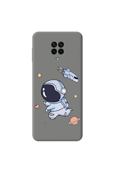 Other Xiaomi Redmi Note 9 Pro Aduket Grey Colored Silicone TPU Θήκη