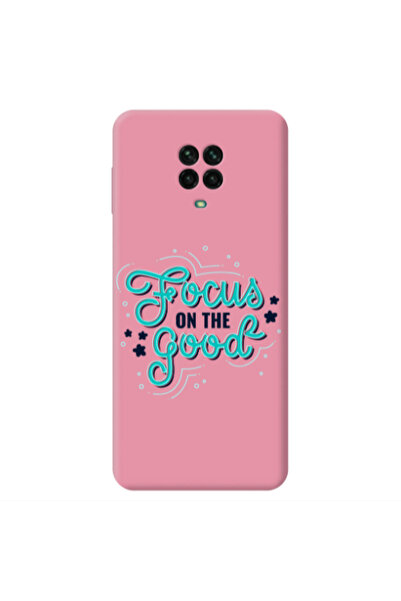 Other Xiaomi Redmi Note 9 Pro Focus On The Good Pink Colored Silicone TPU Θήκη