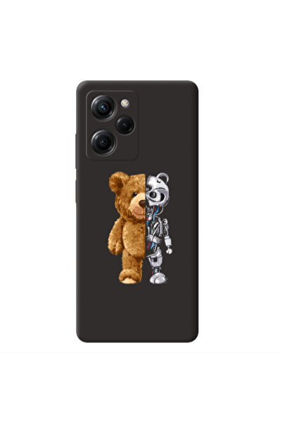 Other Xiaomi Poco X5 Pro Glacier Black Colored Silicone TPU Θήκη