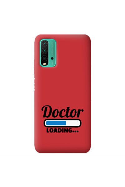 Other Xiaomi Poco M3 Doctor Loading Red Colored Silicone TPU Θήκη