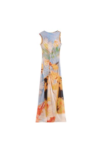 Desigual Rochie de vară pentru femei 26SWVK38 Multicoloră