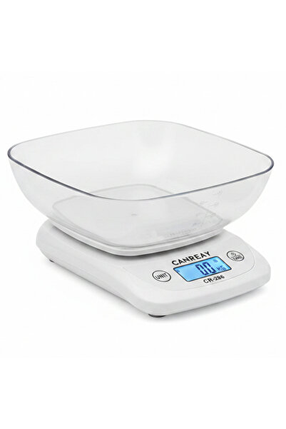 CANREAy Electronic Kitchen Scale with Bowl – CR-286 | Max 7 kg | LCD Display ...
