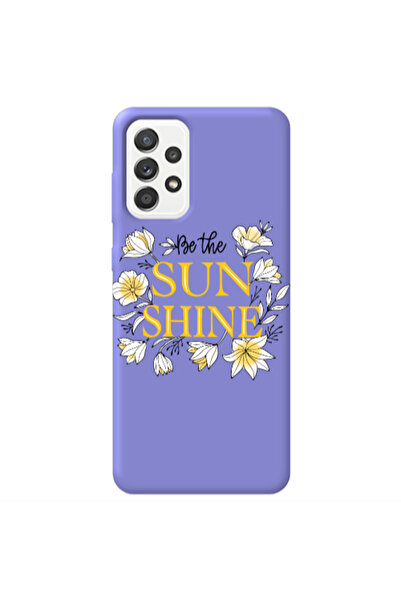 Other Samsung A52 Sun Shine Purple Colored Silicone TPU Θήκη