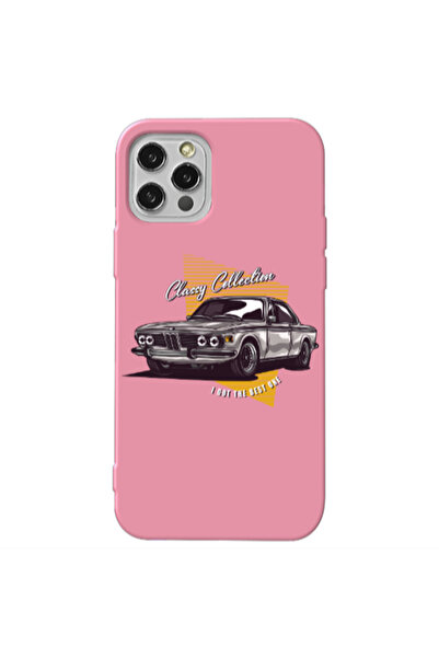 Other Apple iPhone 13 Pro Classy Collection Pink Colored Silicone TPU Θήκη
