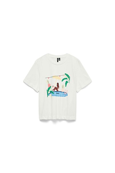 Vero Moda Tricou de damă 10344804 Alb