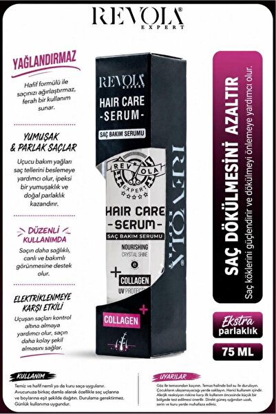revola Expert Vitamin E Full Repair Hair Care Serum 75 ml Collagen+