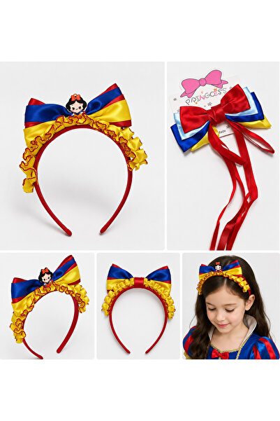 BUCHE Pamuk Prenses Taç ve Toka Seti