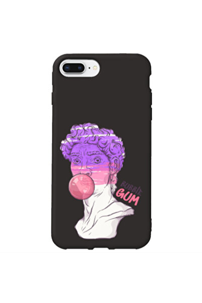Other Apple iPhone 7 Plus Pin Bubble Black Colored Silicone TPU Θήκη