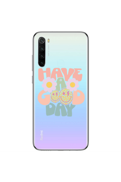 Other Xiaomi Redmi Note 8 Have A Good day Transparent Silicone TPU Θήκη