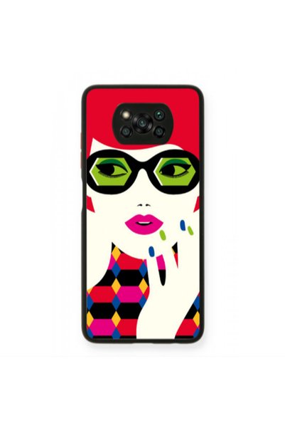 Other Xiaomi Poco X3 /X3 Pro Red hair girl Black Glossy Θήκη