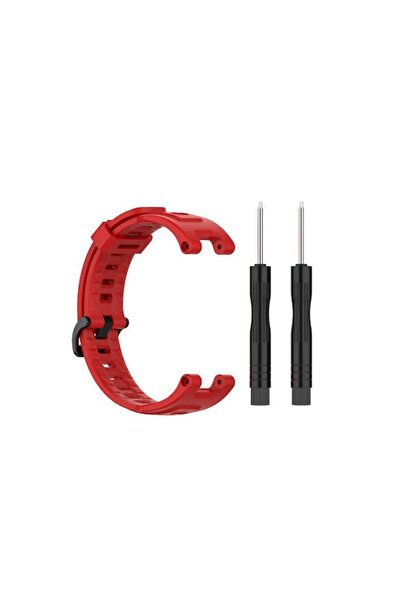 OEM Λουράκι Σιλικόνης Κόκκινο (Amazfit T-Rex, Amazfit T-Rex Pro)