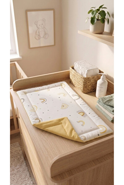 BABYNENA Baby Changing Mat 100% Cotton Fabric