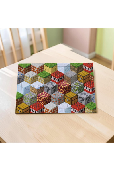 riyaz Kutular | Çocuklar İçin Puzzle, A5 Boyut, Herbiri 24 Parça (+3 Yaş)