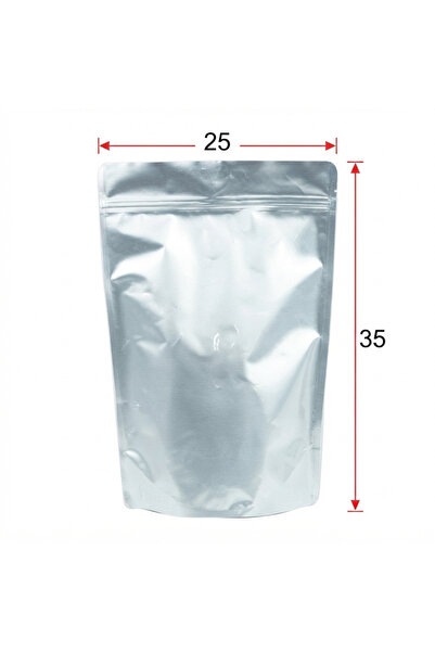 DOYPACK 25x35cm alüminyum kilitli torba (100ADET)