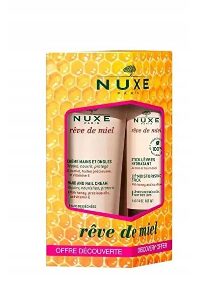 Nuxe Reve de Miel Set de îngrijire pentru mâini și buze