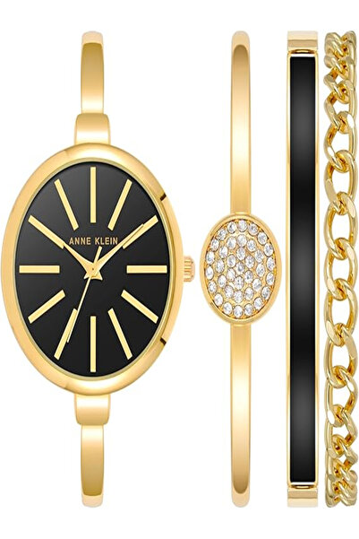 Anne Klein Women's Watch with Matching Bangle Bracelet