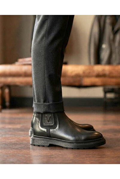 Voyager 1035 Men's Black Nata (40-44) Leather Boots