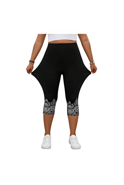 OEM Colanți dama, negru, 3XL