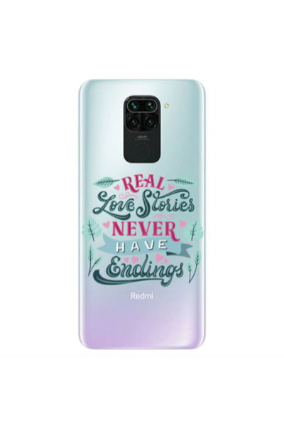 Other Xiaomi Redmi Note 9 Love Stories Transparent Silicone TPU Θήκη
