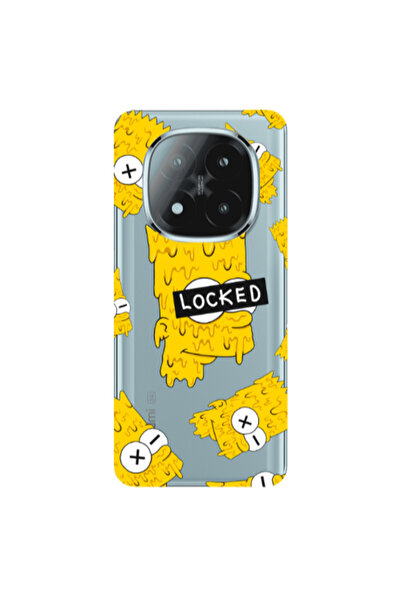 Other Xiaomi Redmi Note 14 Pro + 5g Bart Simpson Transparent Silicone TPU Θήκη