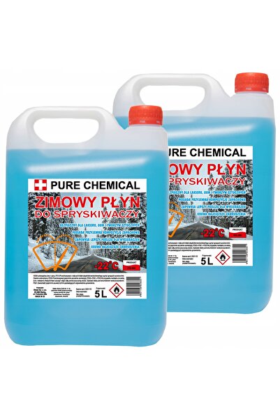 CHOSA Lichid De Parbriz De Iarna, 2X 5L, Anti-Inghet -22°C, Formula Premium, ...