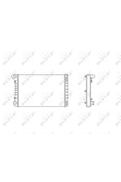 NRF Radiator Racire Motor FIAT PUNTO