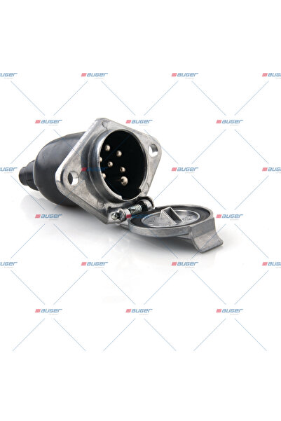 Auger Priza Electric Aluminium 7 Pin N Type 24v Daf Ford Mercedes-benz Renaul...