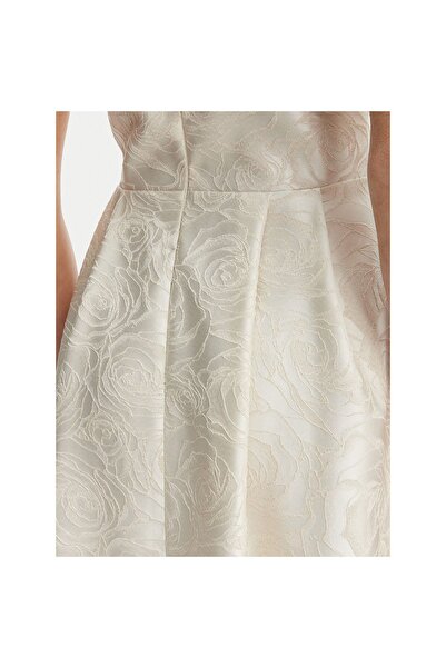 RINASCIMENTO Rochie de cocktail pentru femei CFC0127709003 Crem