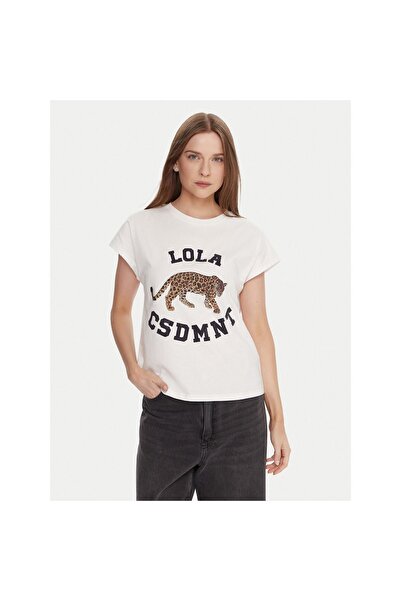 Lola Casademunt Tricou de damă LF2515001 Alb
