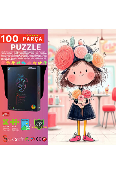 Soi Craft 100 Parça Puzzle Hayalperest Duru #7040