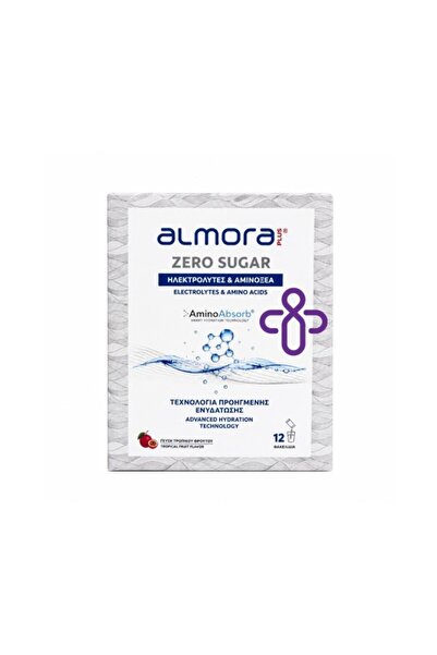Almora Plus Χωρίς Ζάχαρη Ηλεκτρολύτες & Αμινοξέα 12 Φακελάκια