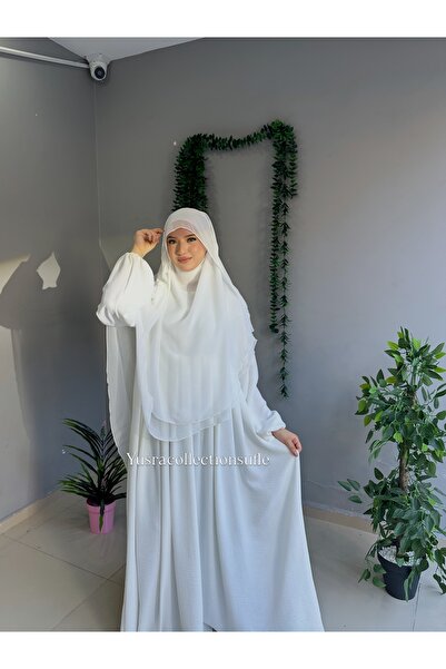 Yüsra Collection طقم فستان وأوشحة أيروبين مكون من قطعتين مقاس 2 بوصة